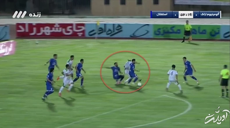 کارشناسان داوری و ۲ صحنه فوق جنجالی!/ از گل مردود استقلال تا صحنه مشکوک به پنالتی/ عکس